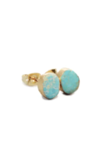 Accessory Concierge Freeform Turquoise Studs