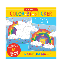 Peter Pauper Press Rainbow Magic Color by Sticker Book