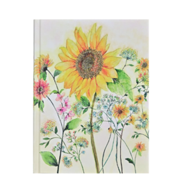 Peter Pauper Press Watercolor Sunflower Journal