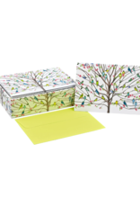 Peter Pauper Press Tree of Budgies Boxed Notecards