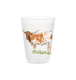 Taylor Paladino Longhorn Frosted Cups