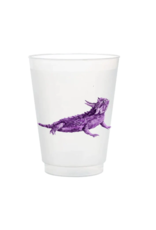 Taylor Paladino Horned Frog Frosted Cups