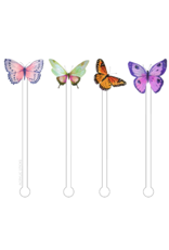 Acrylic Sticks SALE Butterflies Acrylic Stir Sticks