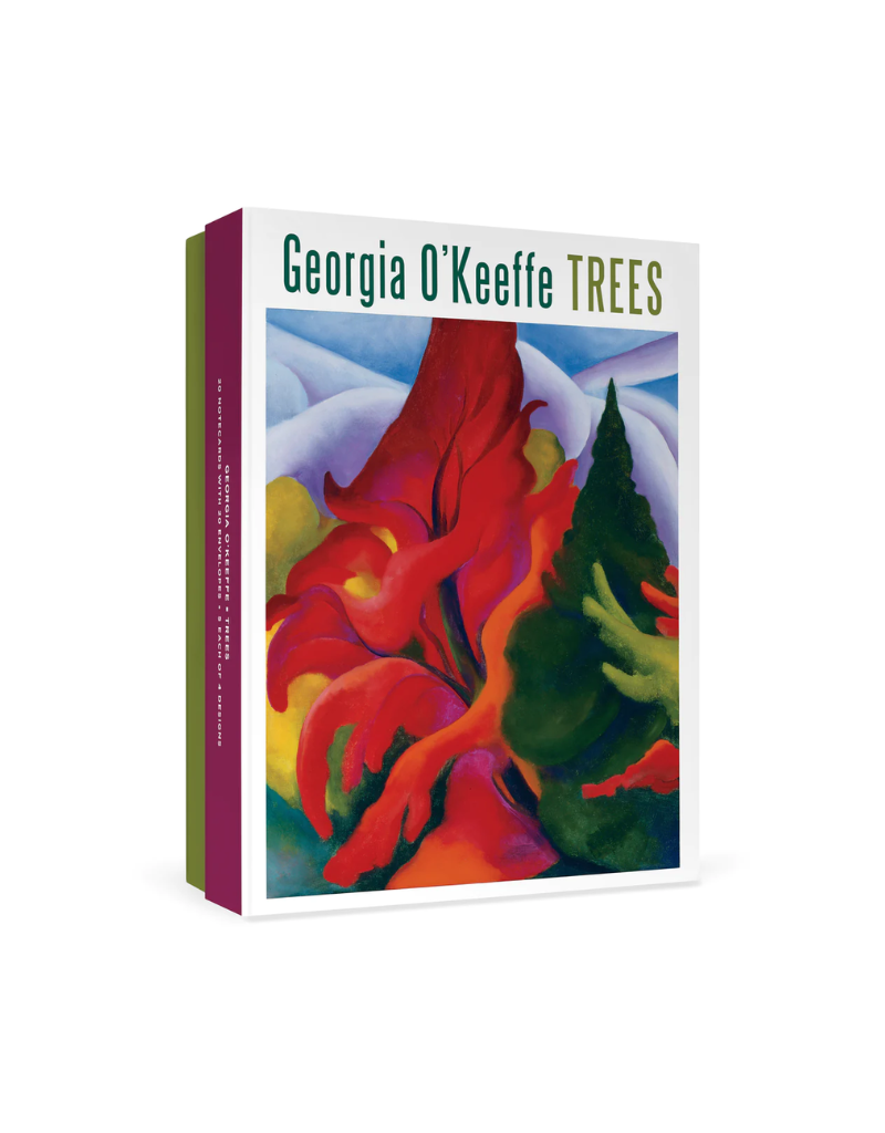 Georgia Okeefe Trees Boxed Notecard