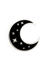 These Are Things Crescent Moon Enamel Pin