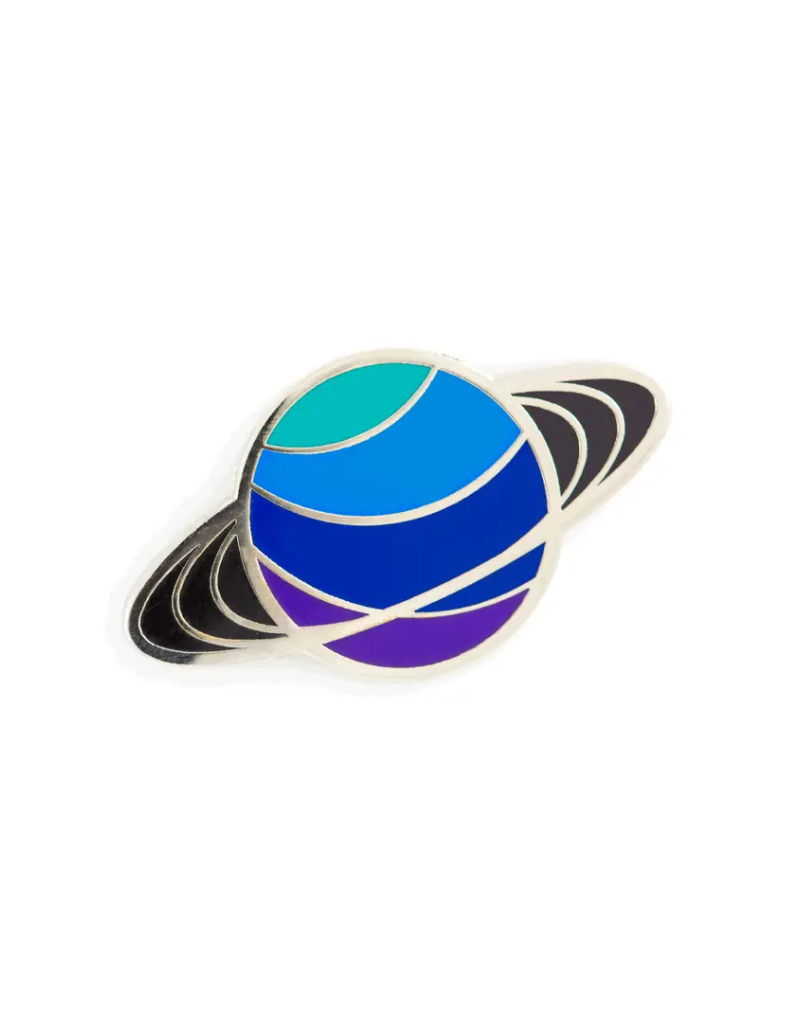 These Are Things Saturn Enamel Pin