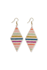 Ink + Alloy Frida Horizontal Rainbow Earrings