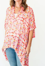 Winton and Waits Water Color Dots Tunic