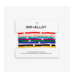 Ink + Alloy Sage Bracelet Rainbow