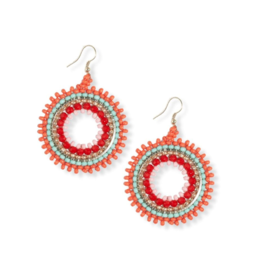 Ink + Alloy Lulu Circles Coral