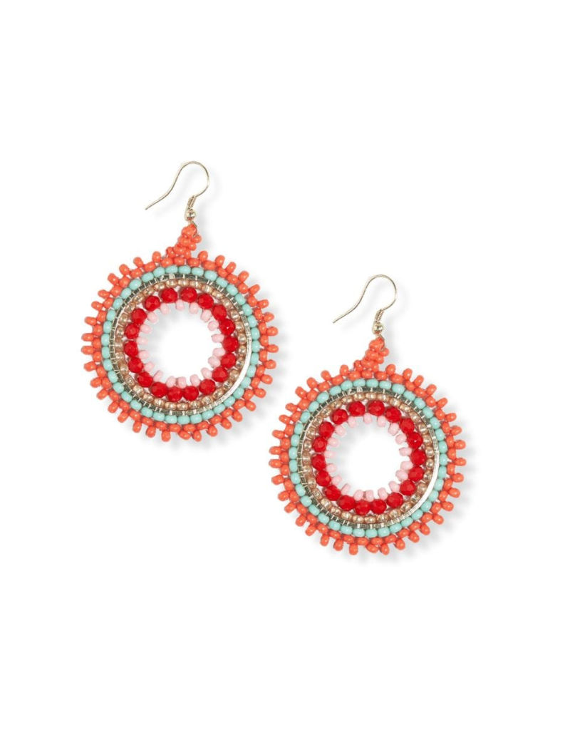 Ink + Alloy Lulu Circles Coral