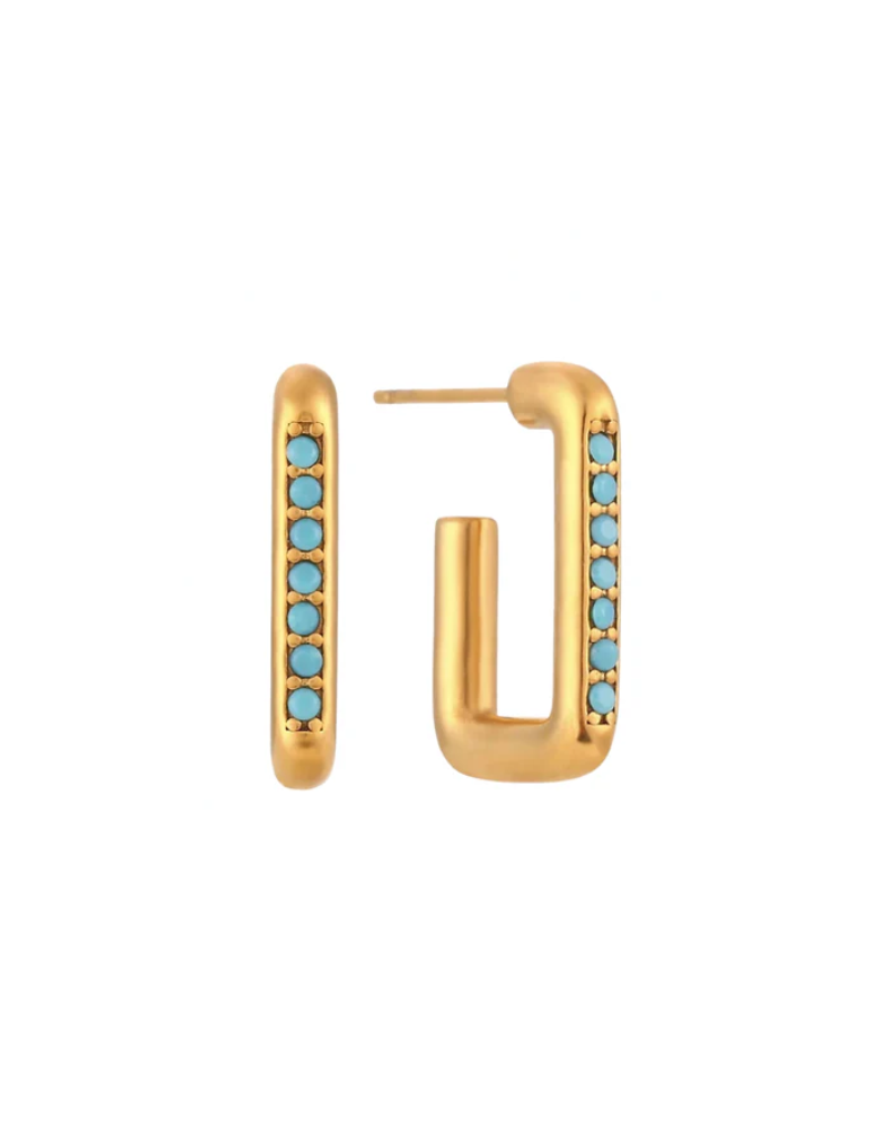 HJaneJewels Eva Turquoise Studs