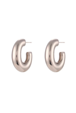 HJaneJewels Karlie Hoops Silver