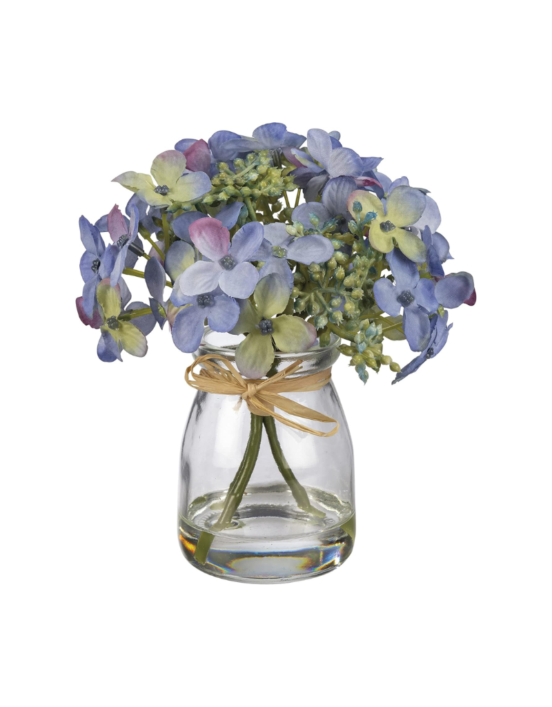 Primitives by Kathy Blue Hydrangea Vase