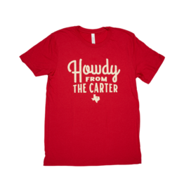 Pan Ector Industries Red Carter Howdy Shirt LARGE