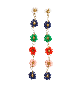 Ink + Alloy Amanda Multicolor St. Tropez Earrings