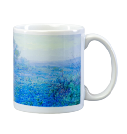 SALE A Cloudy Day, Bluebonnets near San Antonio, Texas Art Mug