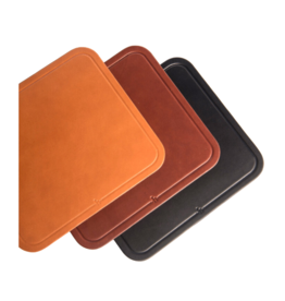 h barnes & co Leather Mousepad