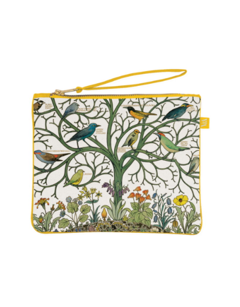 Notes & Queries Pouch Bird Tree