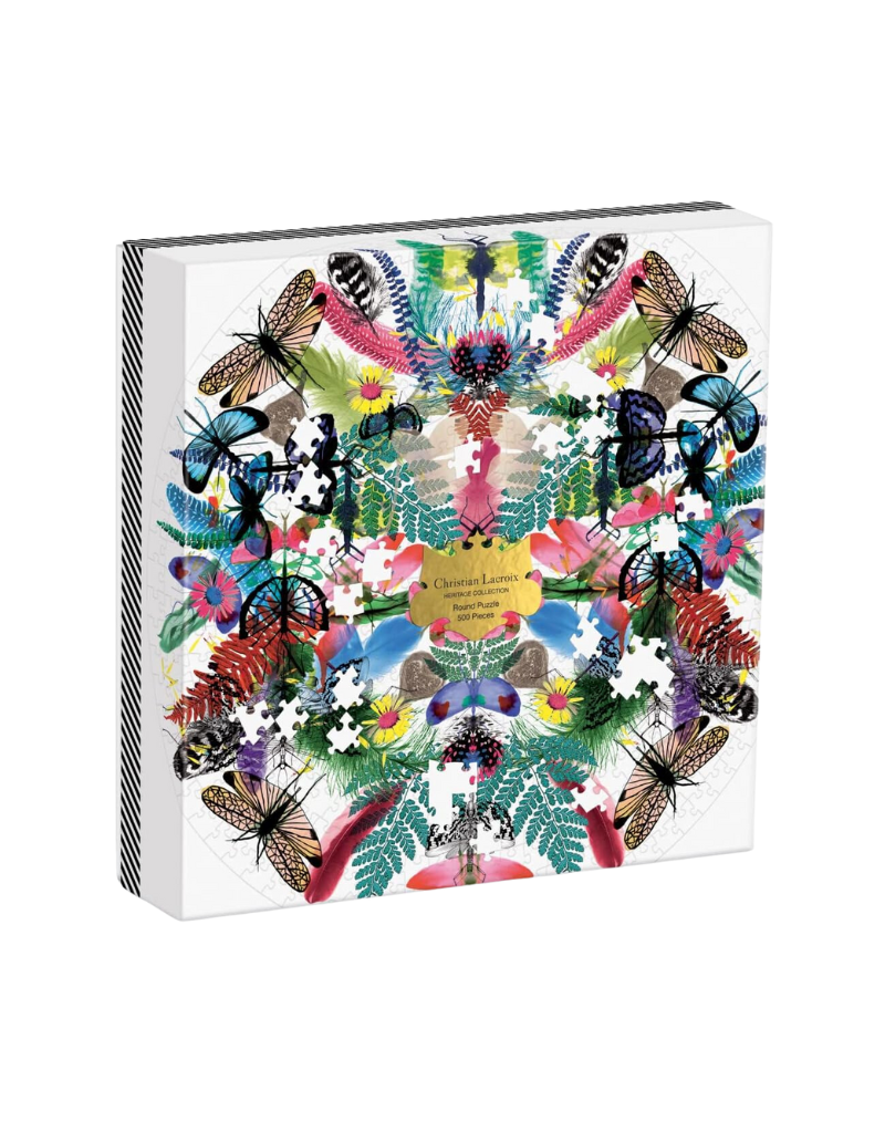 Christian Lacroix Round 500 Piece Puzzle