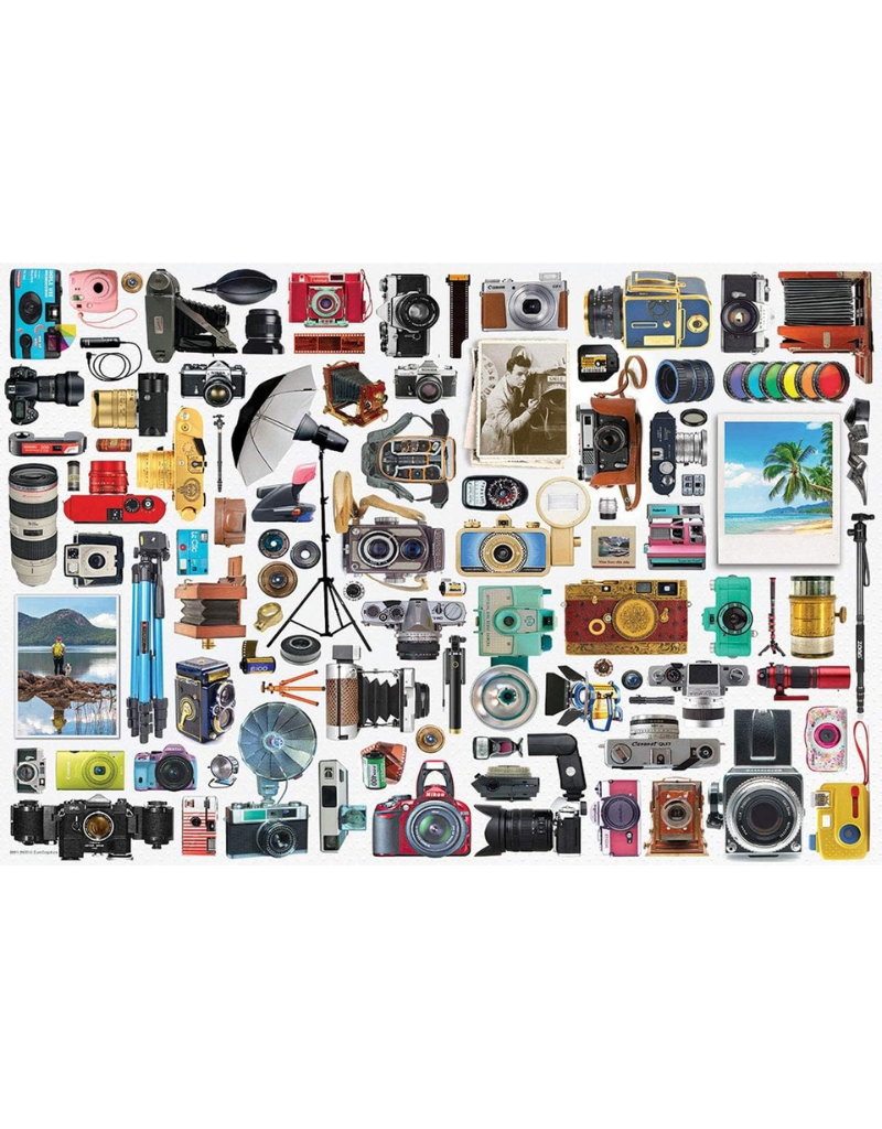 Eurographics Classic Camera Tin 550 Piece Puzzle