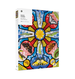 David Cohen: Butterfly Rose Window 1000-Piece Puzzle