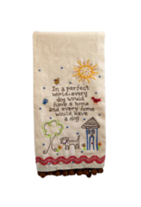 Natural Life Towel Perfect World Dog