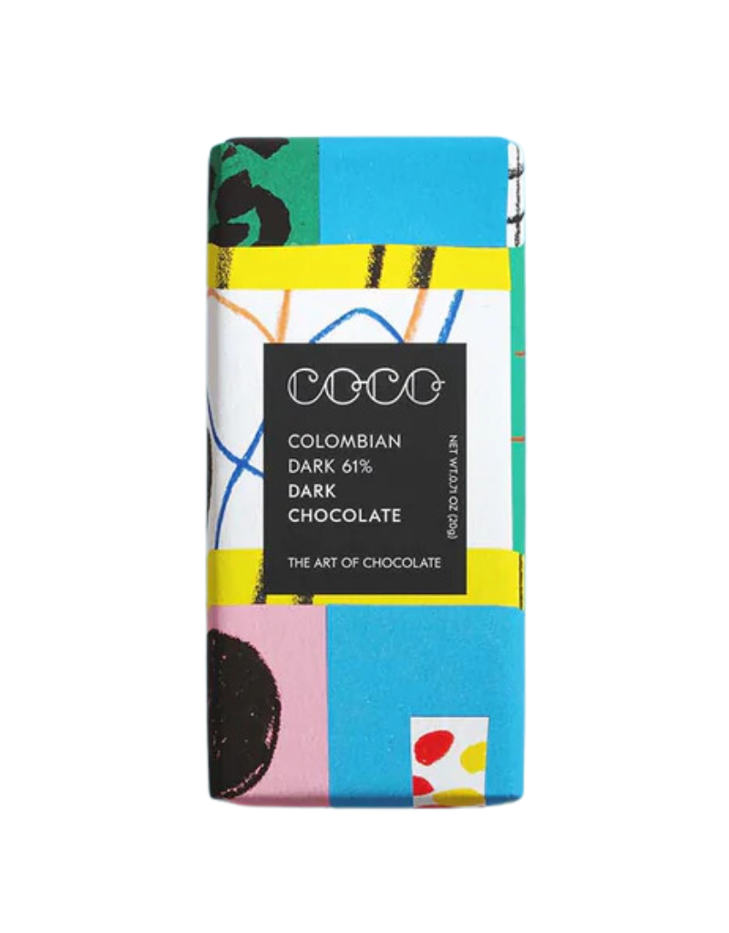 Coco Chocolatier Colombian Dark Chocolate Bar