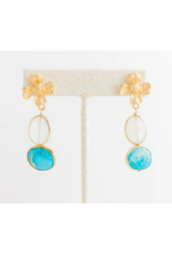 Kori Green Duo Turquoise Earring