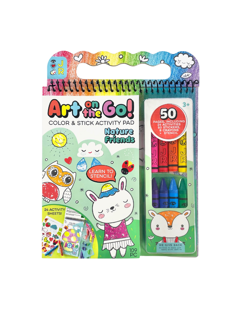 Bright Stripes SALE Art on the Go!  Nature Friends