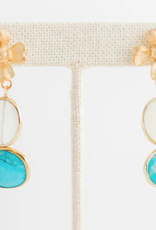 Kori Green Duo Turquoise Earring