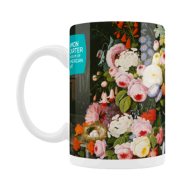 Still Life of Flowers and Fruit Mug