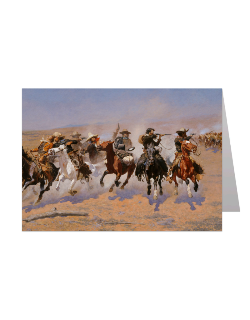 Dash for the Timber Notecard