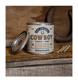 Ambush Candle Co. SALE Cowboy | Tobacco + Honey 8oz Soy Candle