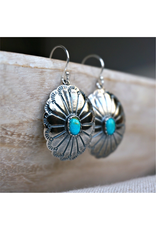 Sowell Jewelry Abeytu Turquoise Earrings