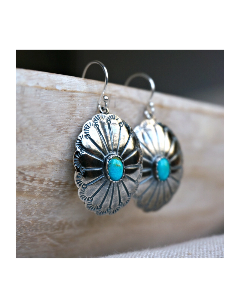 Sowell Jewelry Abeytu Turquoise Earrings