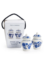 Two's Company Ginger Jar Salt and Pepper
