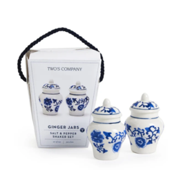 Two's Company Ginger Jar Salt and Pepper