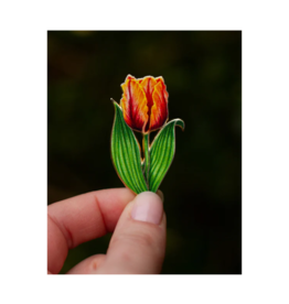 The Gray Muse Tulip Enamel Pin