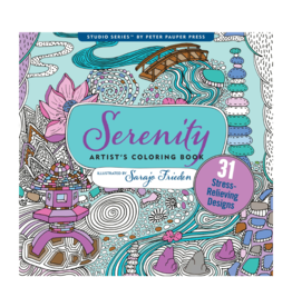Peter Pauper Press Colorbook Serenity