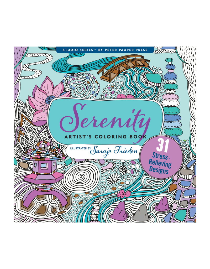 Peter Pauper Press Colorbook Serenity