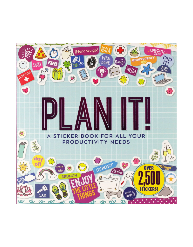 Peter Pauper Press Sticker Book Plan It