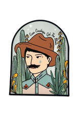The Doodling Nomad SALE Even Cowboys Get The Blues Vinyl Sticker