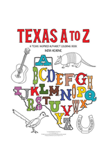Great Texas Line Press Texas A to Z Coloring Book