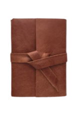 Absolutely EVO SALE Mini Leather Notebook - Golden Brown