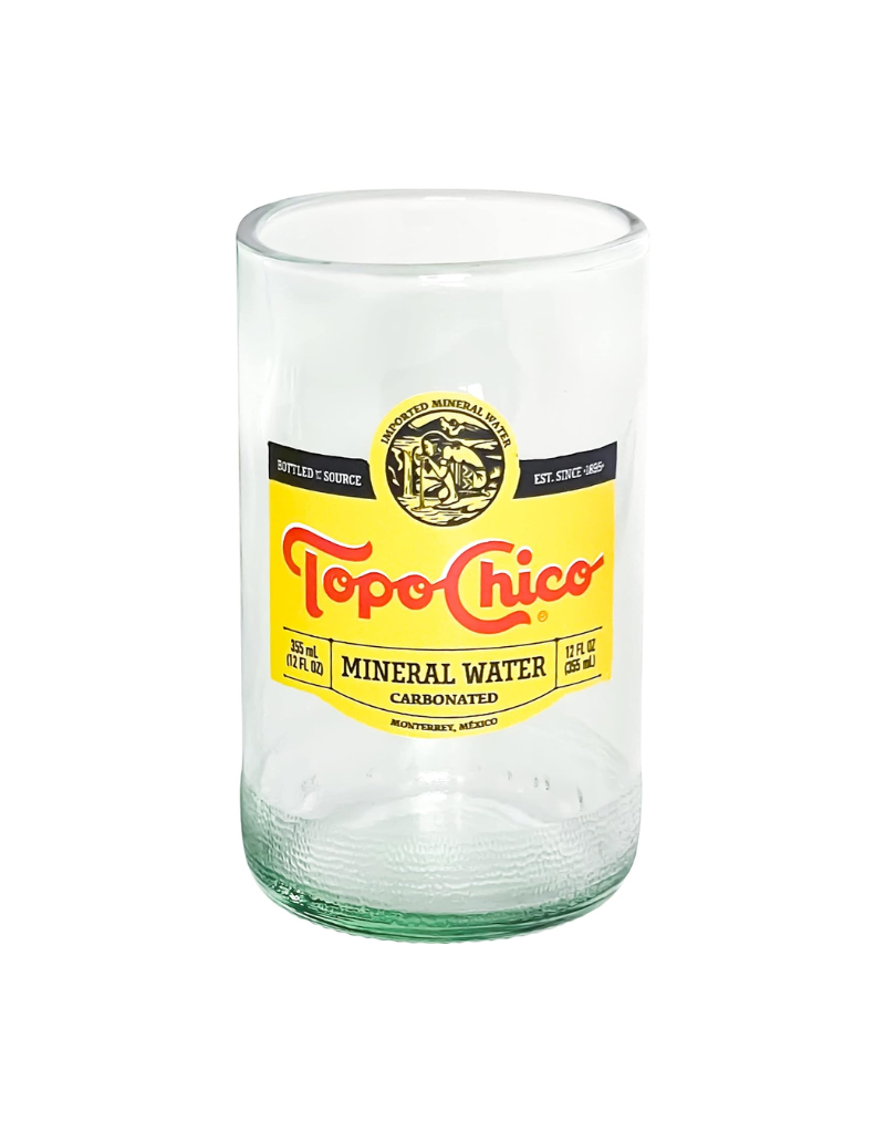 Texas UpCycle Topo Chico Drinking Glass - Large