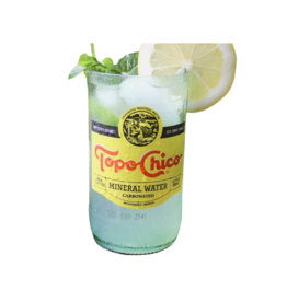 Texas UpCycle Topo Chico Drinking Glass - Medium