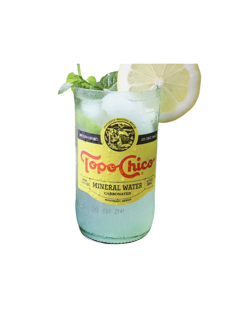 Texas UpCycle Topo Chico Drinking Glass - Medium