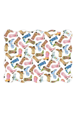 Rosanne Beck Collections Colorful Cowboy Boots Placemat