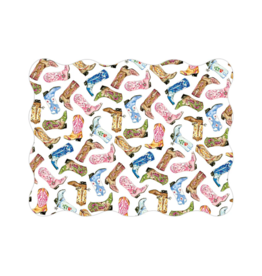 Rosanne Beck Collections Colorful Cowboy Boots Placemat